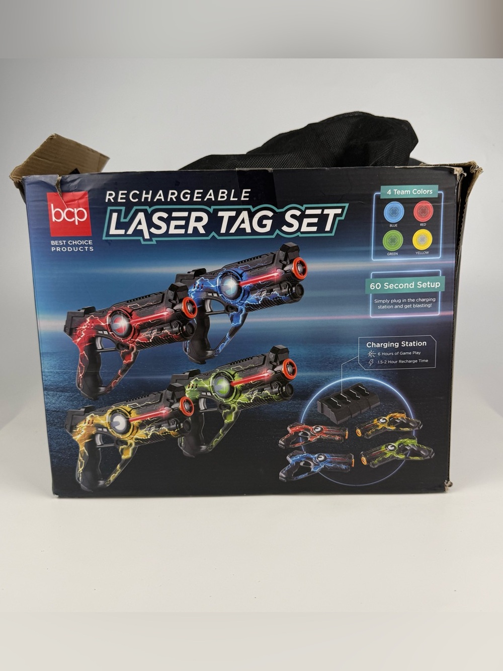 Rechargeable Laser Tag Set SKY6711 NEW Open Box